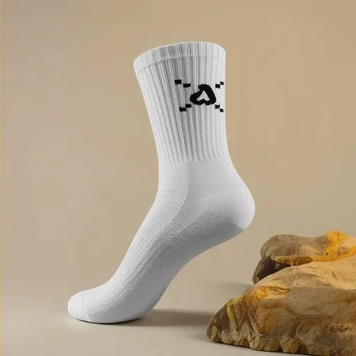 Organic Bamboo Cotton Socks - White