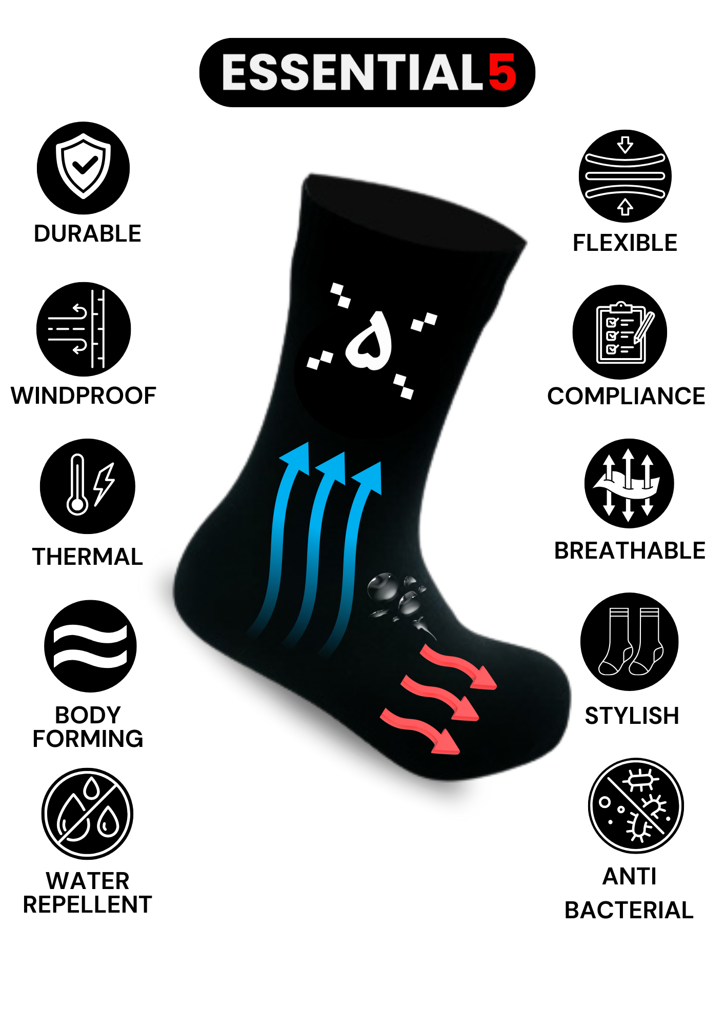 Waterproof Socks - Wudu Socks